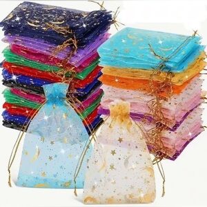 25 Organza Gift Storage Bags